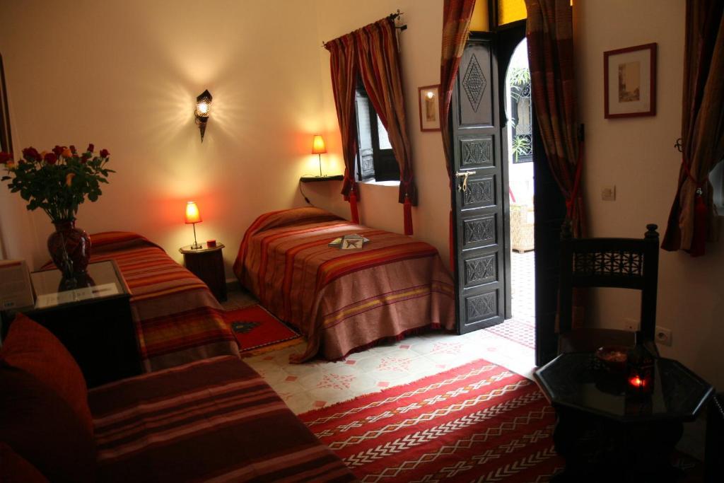 Riad Dar Zampa Marrakesh Værelse billede